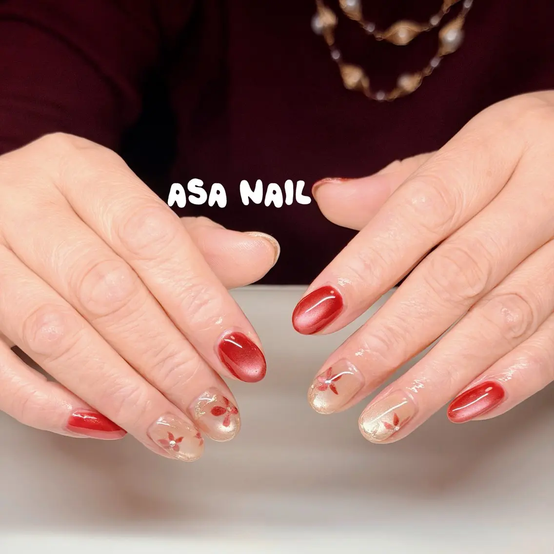 ネイル ハンドネイル Asa Nail 亀戸 平井のネイルデザイン