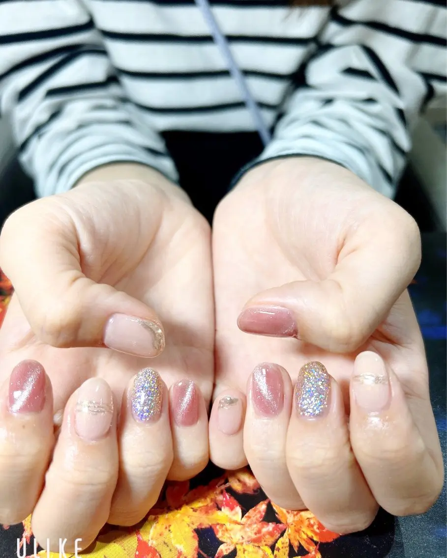 ネイル ニュアンスネイル ハンドネイル 吉野✨ ネイルデザイナー✨のネイルデザイン