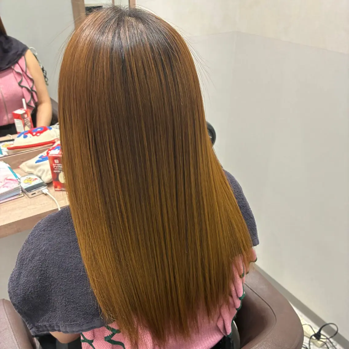 セミロング 縮毛矯正 縮毛矯正 森 隆秀/韓国ヘアのヘアスタイル