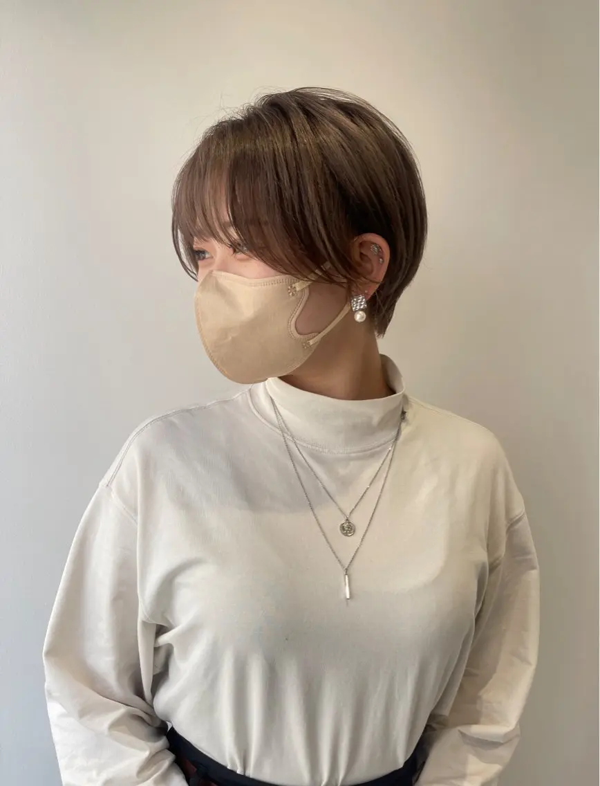 ショート 透明感カラー/ ゆずほのヘアスタイル