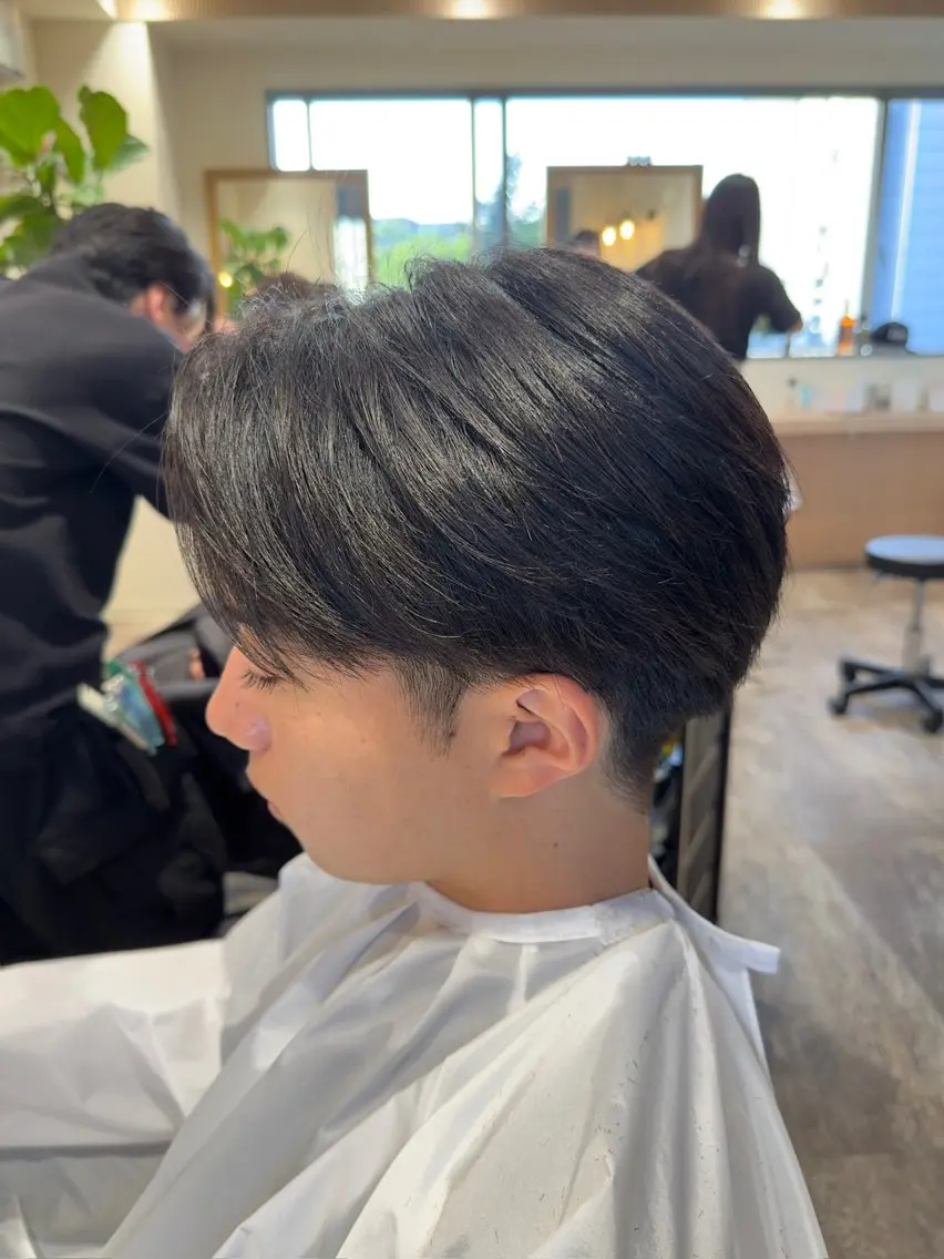 ショート パーマ メンズ 【メンズパーマ】比嘉 啓人のヘアスタイル