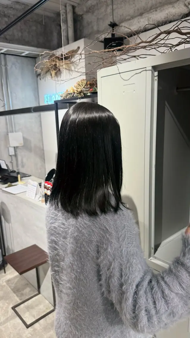 ミディアム カラー ブラウンカラー ダークブラウン 山本 彩美香のヘアスタイル