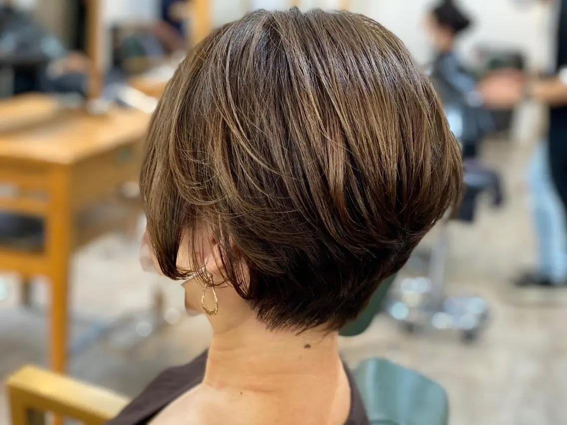 ショート カット a-o岡野 こやま しんぺいのヘアスタイル