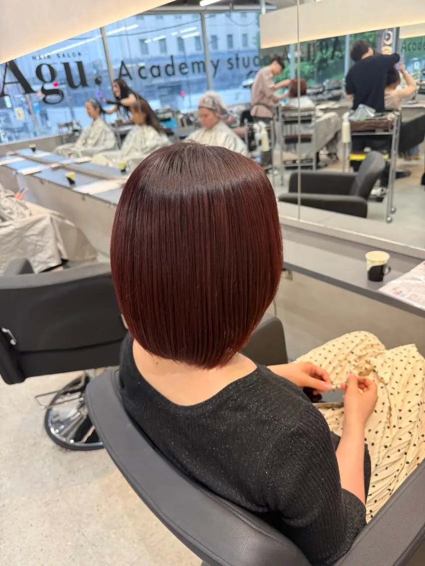 ショート ヘアカラー 🦥じゅんぺい∕仙台 ∕艶髪∕カラー特化✨のヘアスタイル