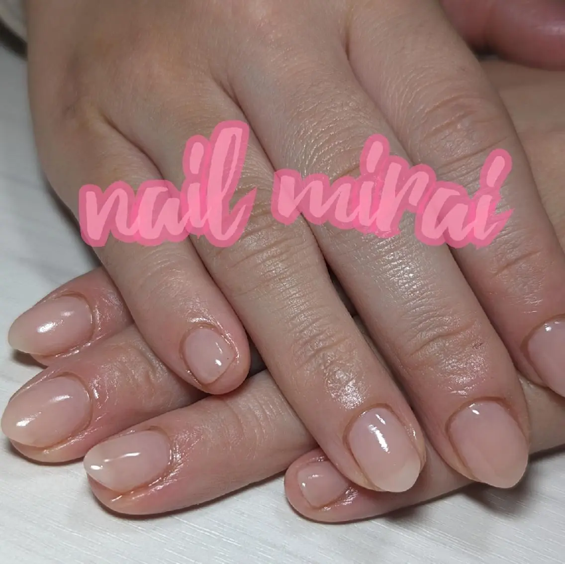 ネイル ワンカラーネイル nail miraiのネイルデザイン