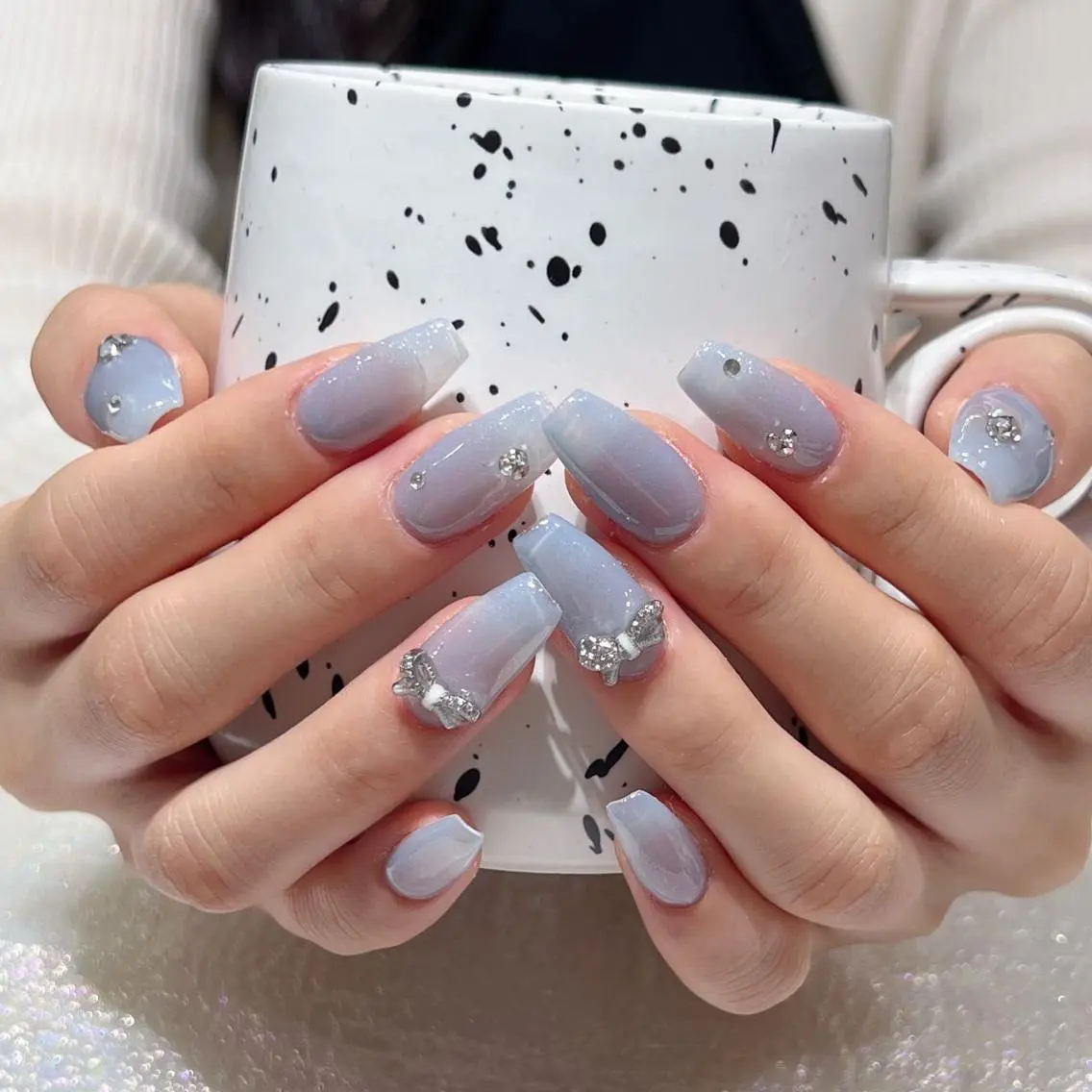 ネイル 長さ出し ネイルチップ Queens PUPUのネイルデザイン