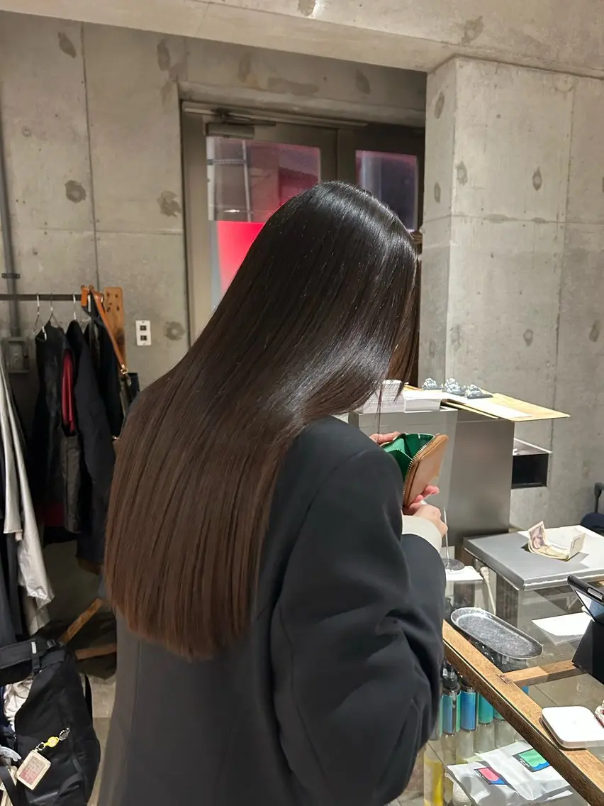 ロング 髪質改善 ロング ohasi yunaのヘアスタイル
