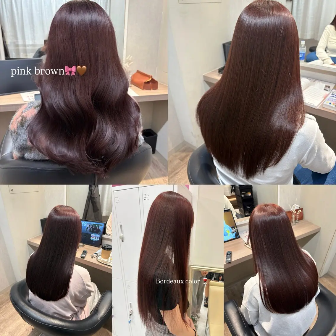 ロング カラー カット ヘアカラー トリートメント Hirona 縮毛矯正/髪質改善のヘアスタイル