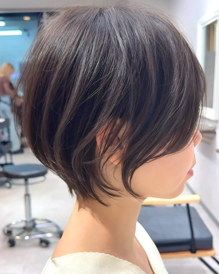 ショート カラー ⭐️銀座/ショート/ 艶カラー/りょうがのヘアスタイル