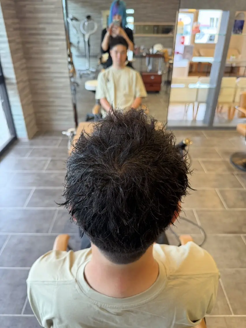パーマ メンズ 日進梅森台 /羽田野紗可のヘアスタイル