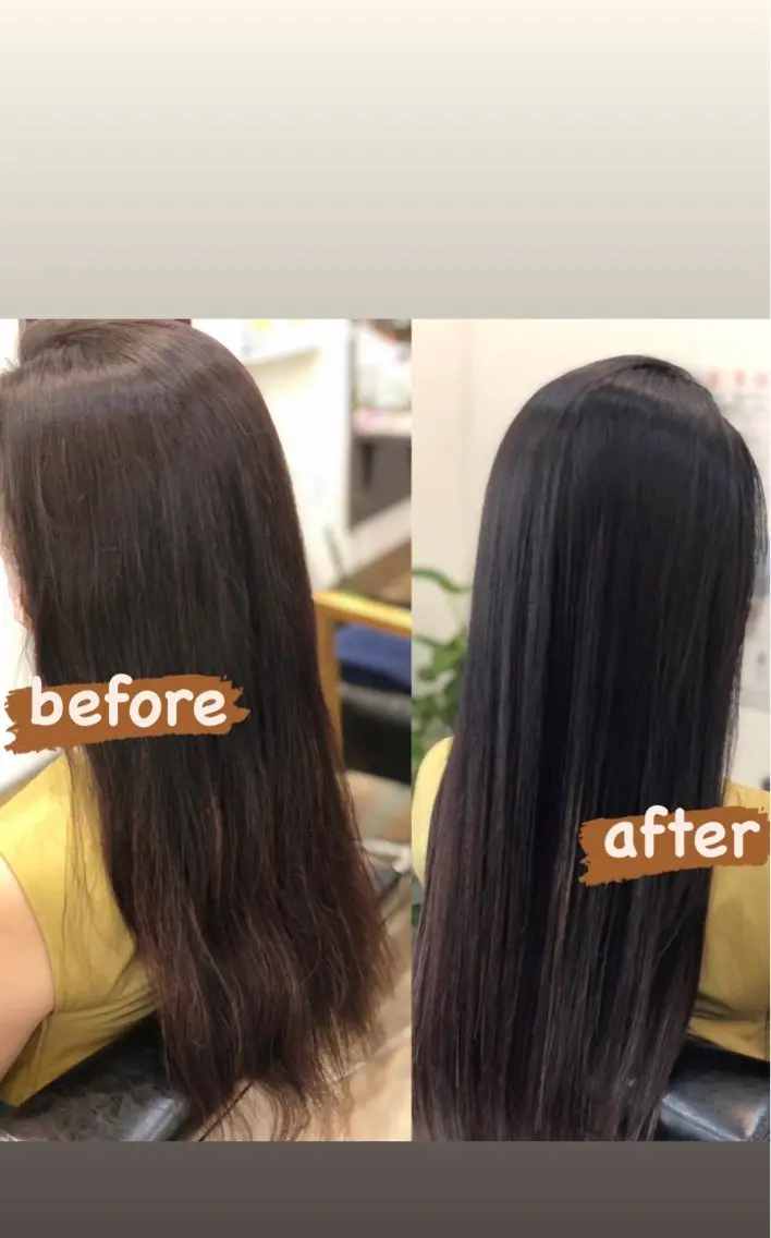 ★Instagram、SNSで大注目メニュー★髪質改善×カットの写真