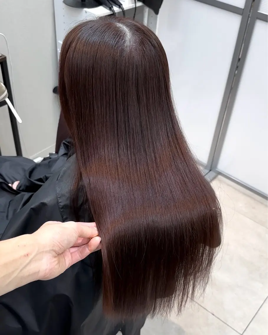 ロング カラー ✨髪質改善専門店✨ QOLU✨のヘアスタイル