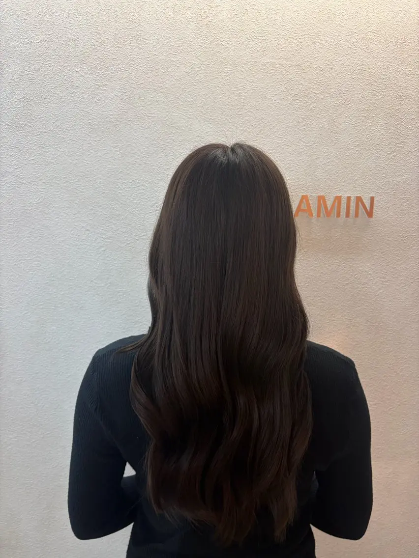 カラー ベージュカラー 透明感カラー ラテベージュ 野田 詩織のヘアスタイル