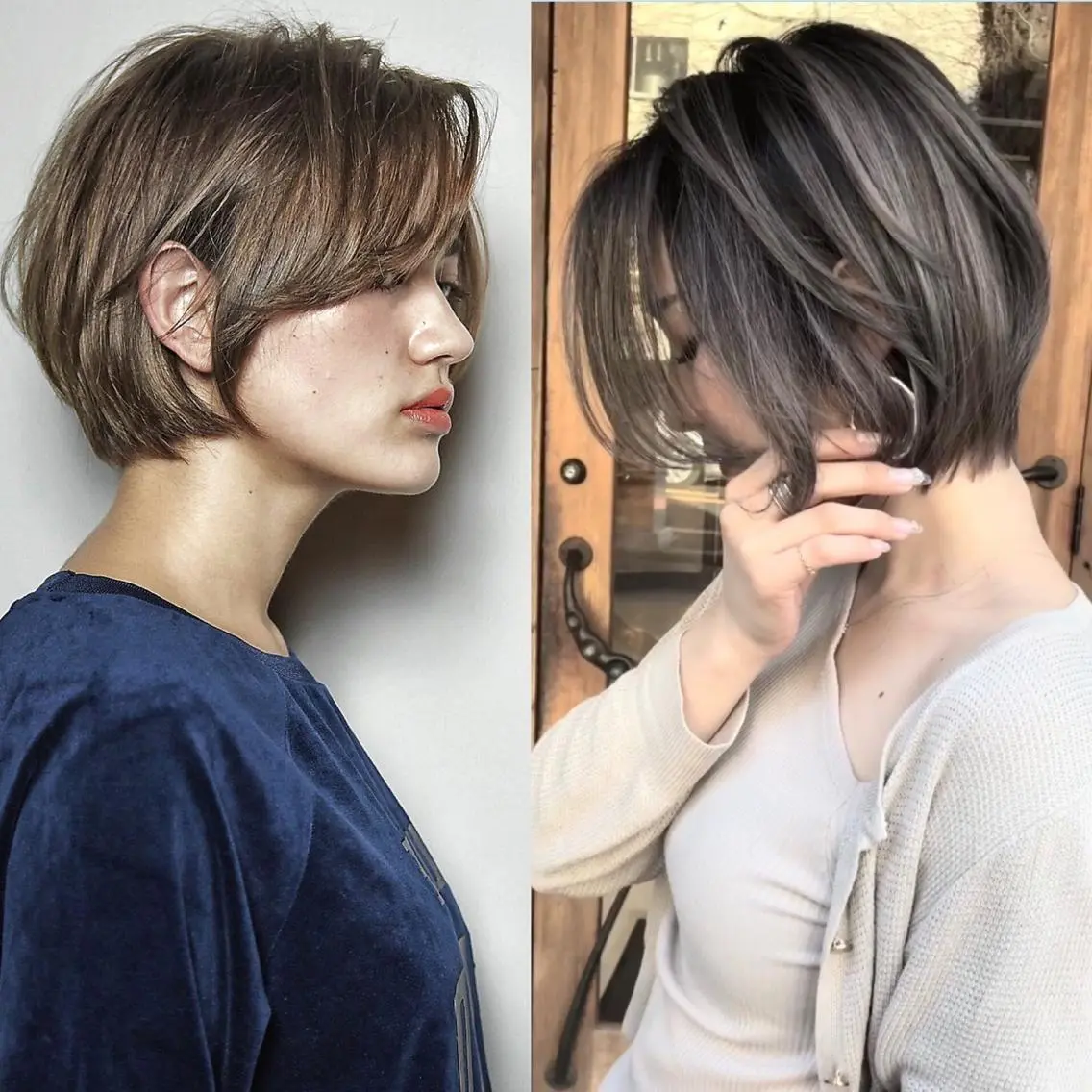 ショート ヘアカラー GDS SALONのヘアスタイル
