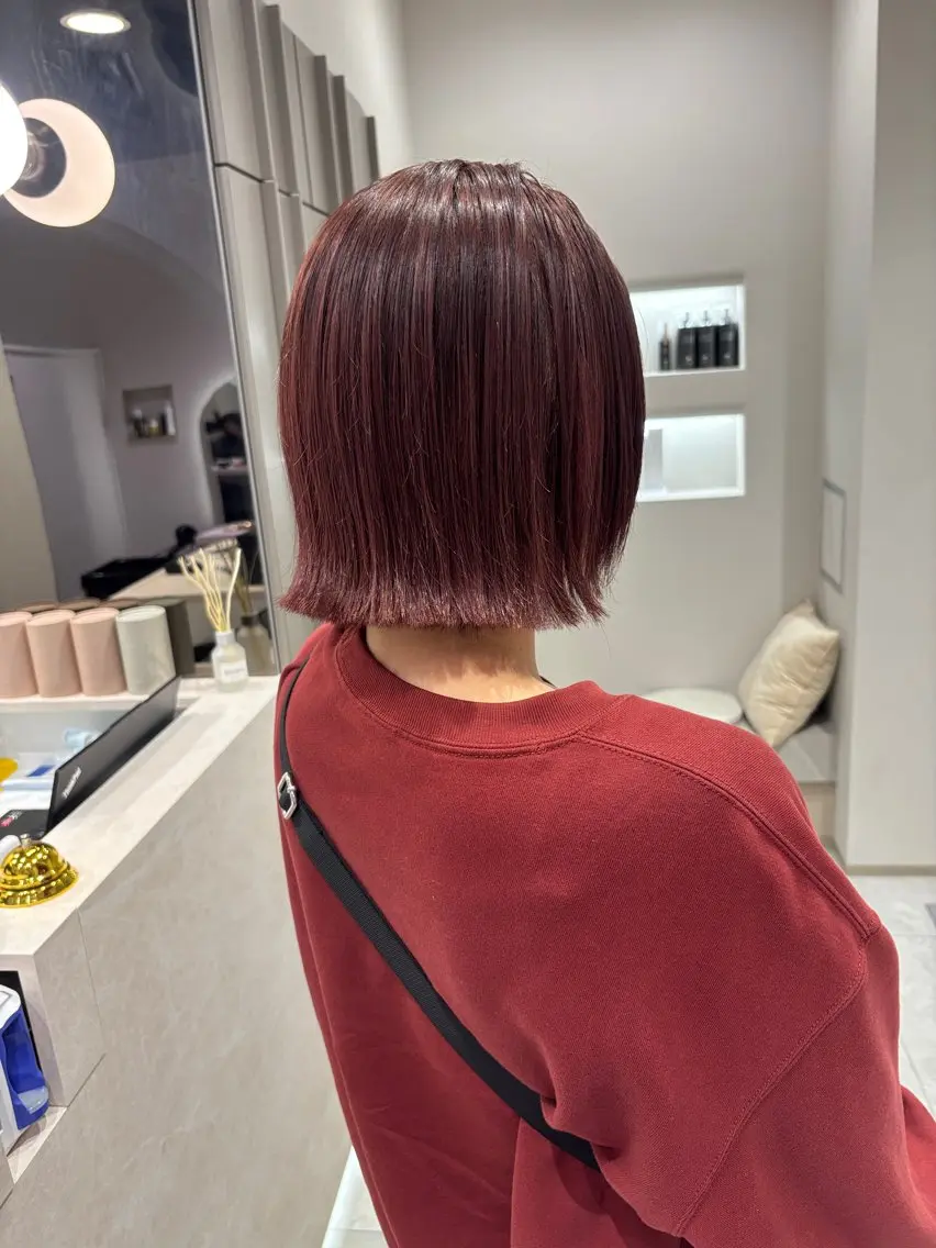 ショート ボブ HARUKA🍒 toccaのヘアスタイル