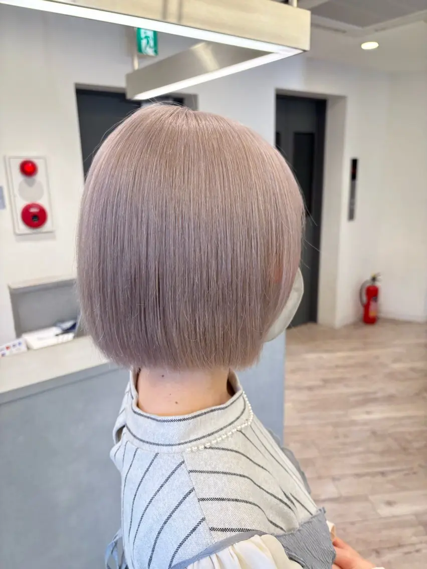 ショート ヘアカラー ケアブリーチ🌟 ♢WATARU♢のヘアスタイル