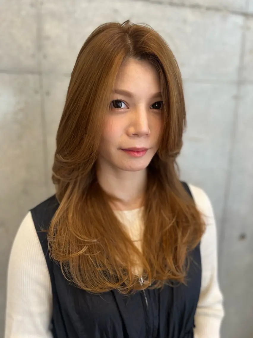 セミロング Sanae .のヘアスタイル