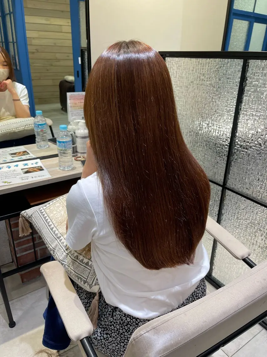 ロング カット ヘアカラー 縮毛矯正 ⭐️21周年記念⭐️ 特別価格◎塚原廣太郎のヘアスタイル