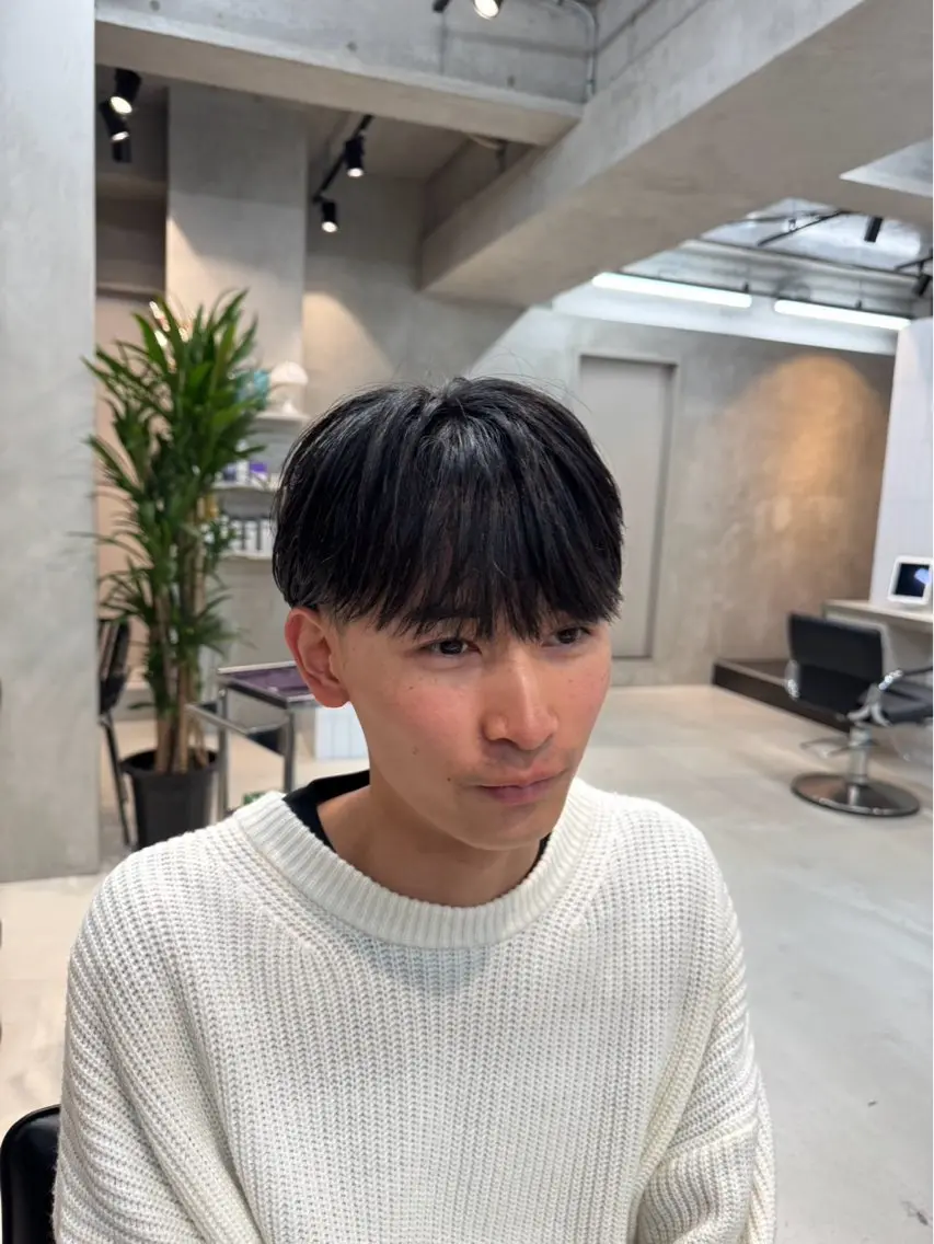 【men`s限定】マッシュカットモデル０円✂️の写真