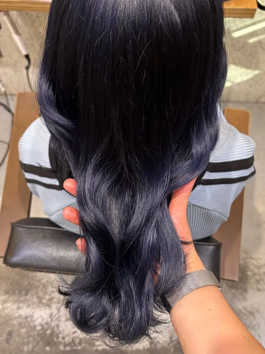 ミディアム トリートメント ヘアカラー さわ くるみのヘアスタイル