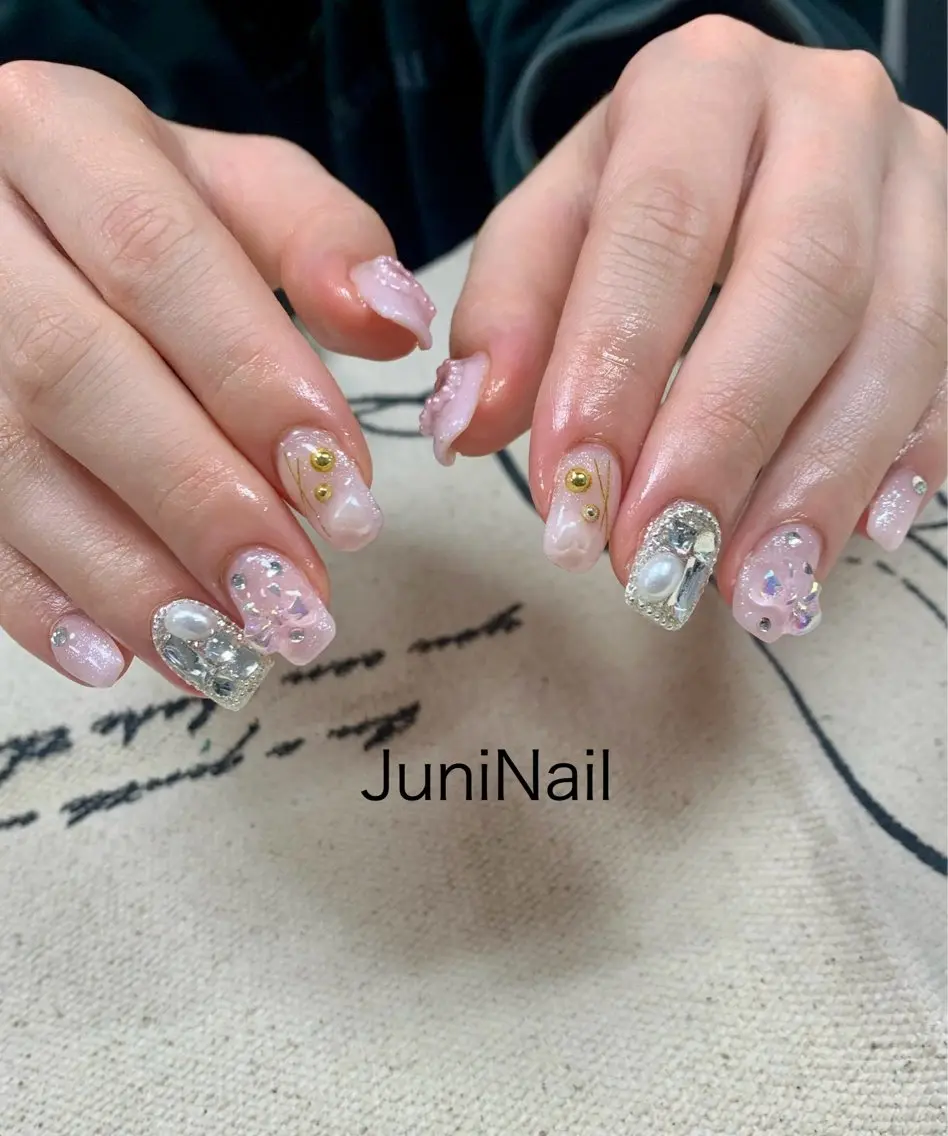 ネイル ハンドネイル JuniNail 주니네일🇰🇷suのネイルデザイン