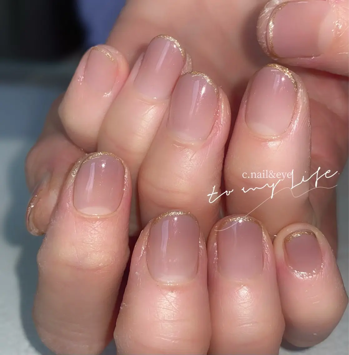 ネイル ラメ(グリッター) ハンドネイル C.Nail &Eyeのネイルデザイン