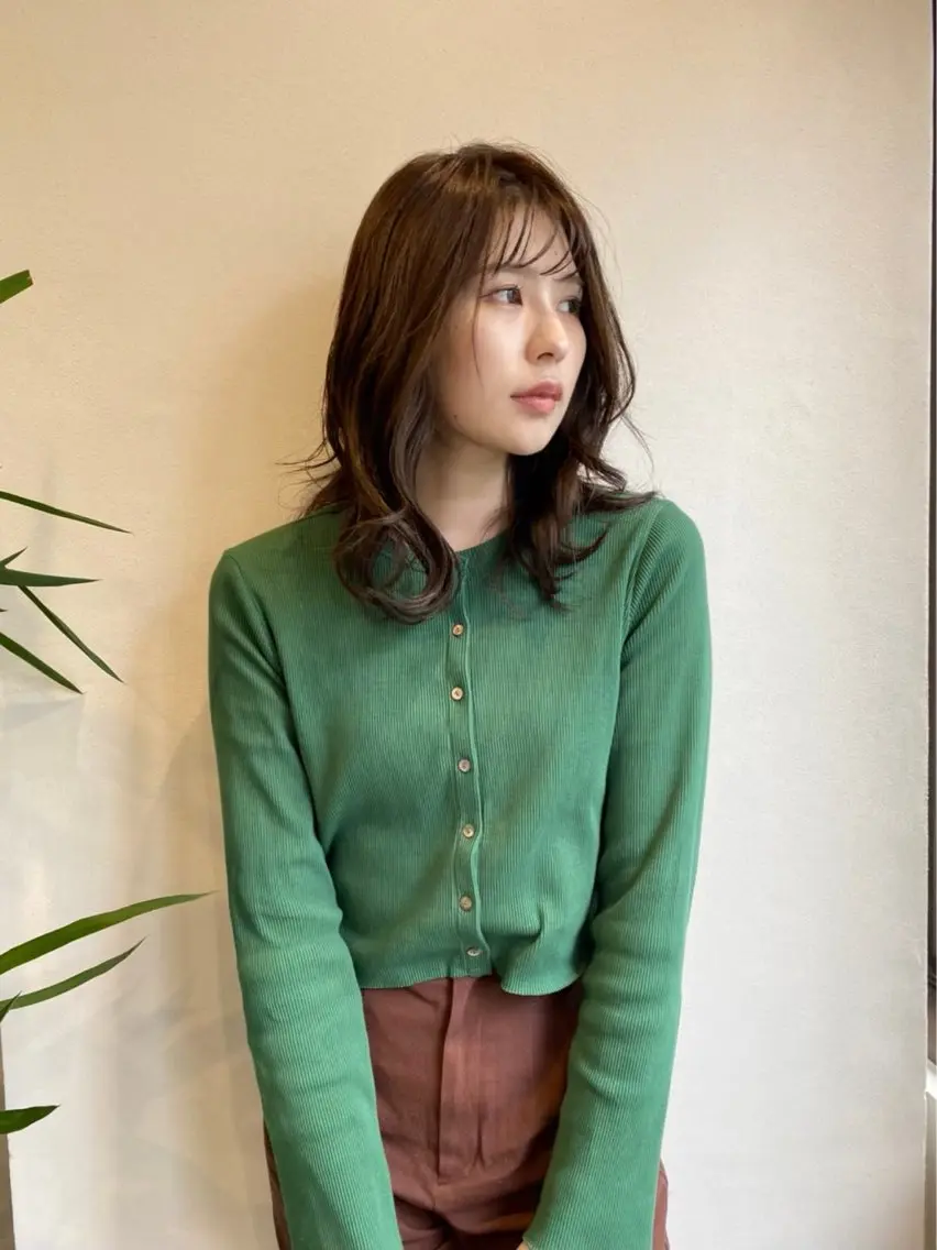 ミディアム ヘアアレンジ メンズカット大歓迎 🫧HONOKA🪽のヘアスタイル