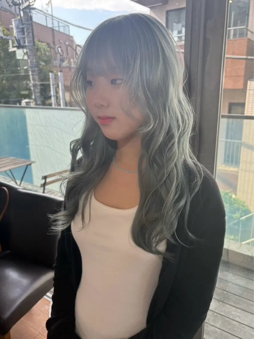ロング カラー ヘアアレンジ ヘアカラー トリートメント 🫧こだわりカラー 🩰/渡邉日向🕊のヘアスタイル