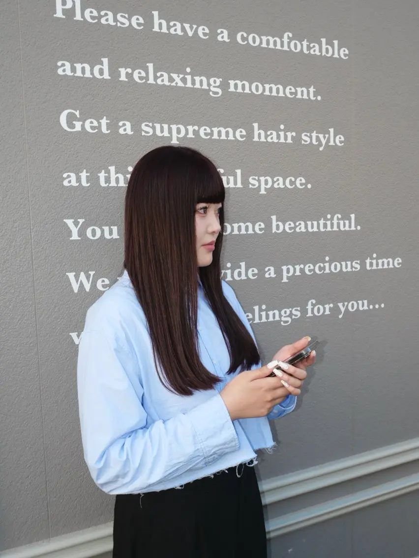 ロング Nagumo Mizukiのヘアスタイル