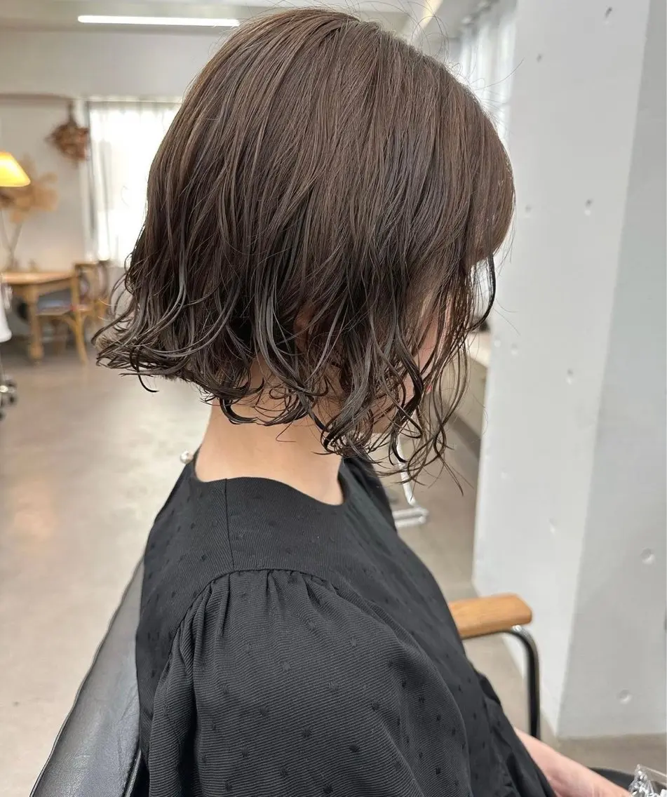 ショート パーマ 似合わせカット 澤田 健汰のヘアスタイル