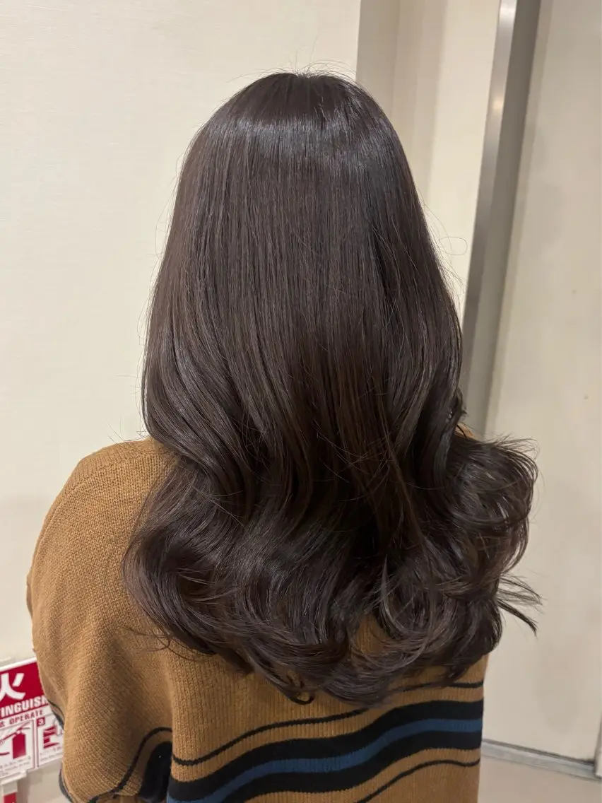 カラー ヘアカラー hair &eye あおいのヘアスタイル
