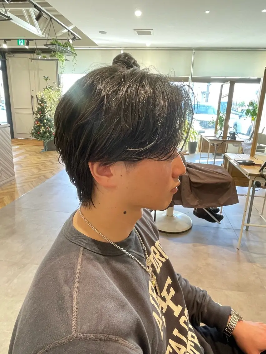 ミディアム 樋口 令惟のヘアスタイル