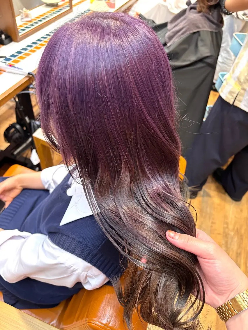 カラー ヘアカラー ブリーチ/パーマ ♡MIYUU♡横浜のヘアスタイル