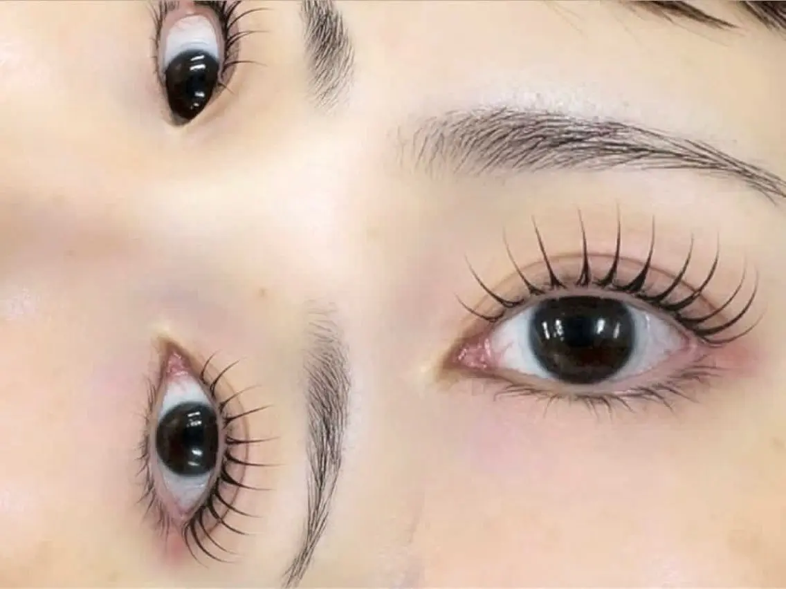 【根本から立ち上げ】パリジェンヌラッシュリフト👀保湿コーティング付き💗の写真