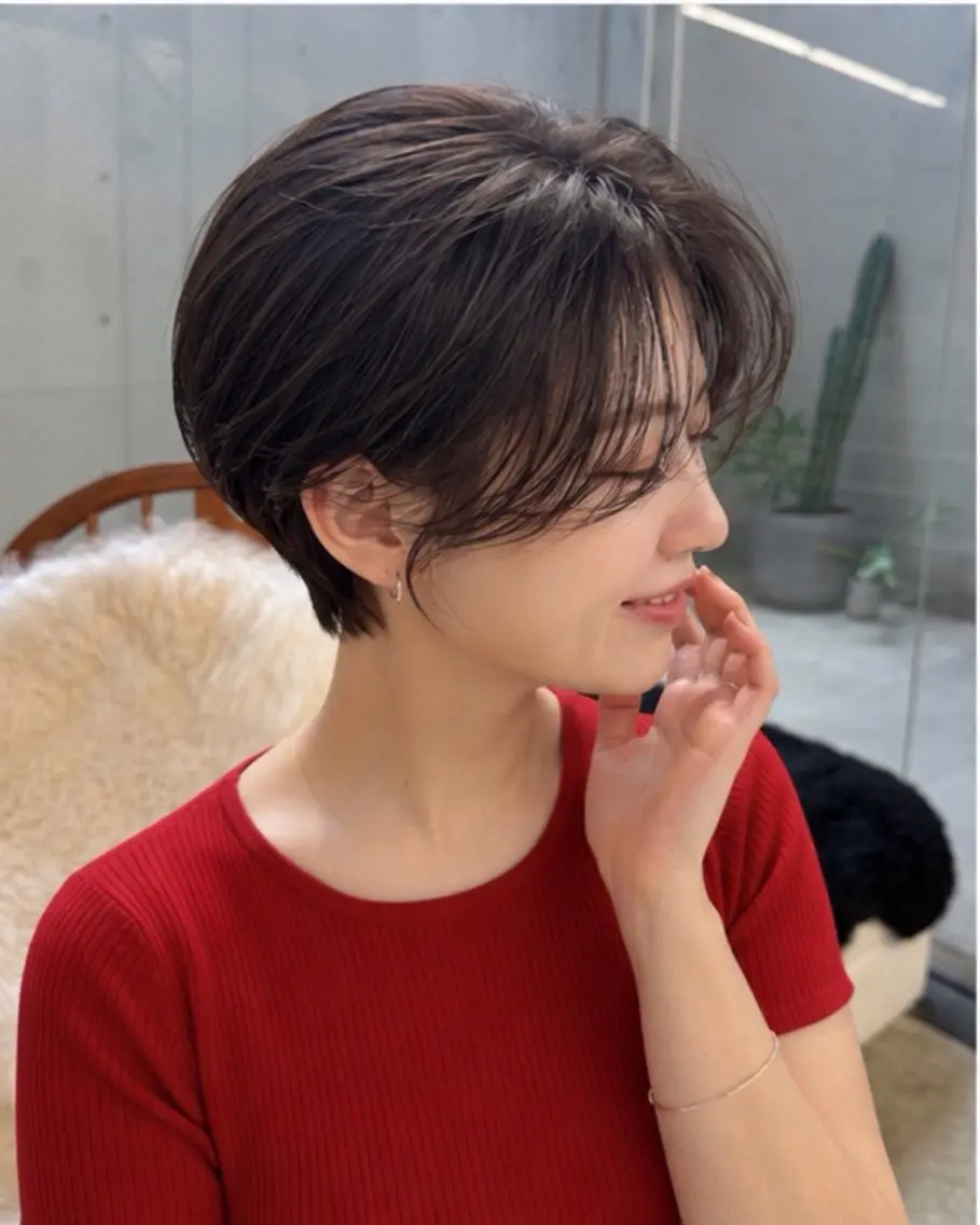 ショート ショートヘア カット トリートメント pia 薬院のヘアスタイル