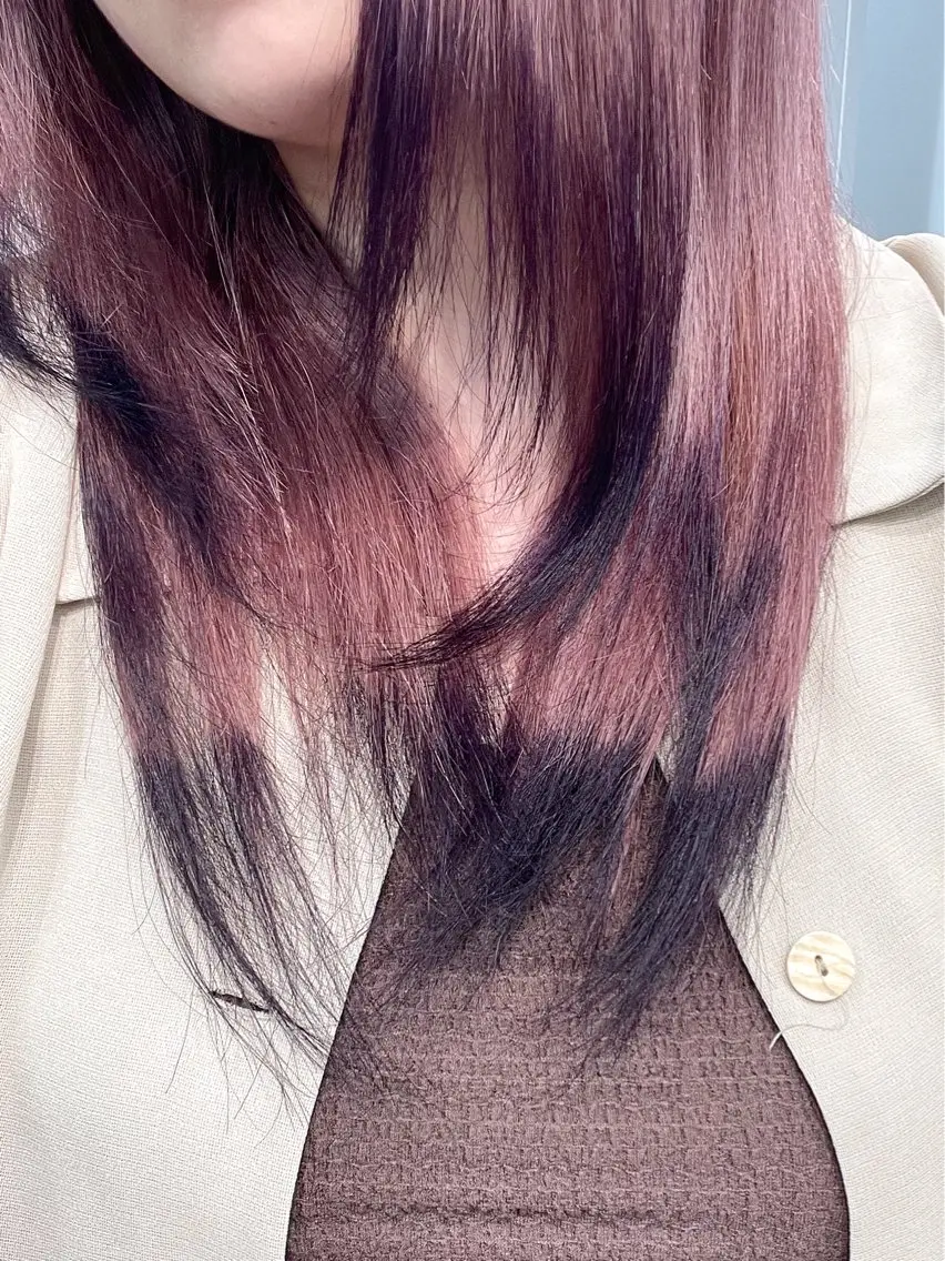 ロング カラー ショートカットモデル 🧃Shionのヘアスタイル