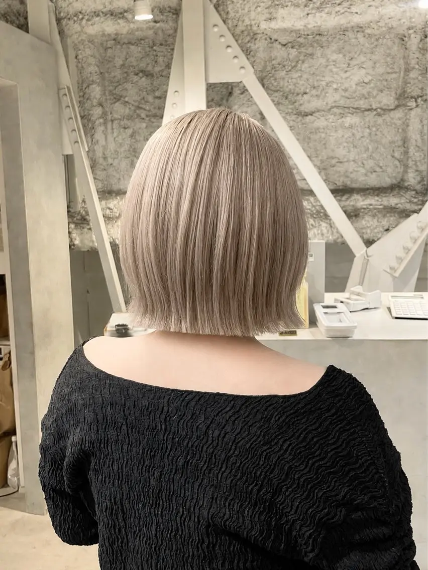 ミディアム カラー ヘアアレンジ カット ヘアカラー トリートメント 🎀レイヤー 透明感 カラーyuuri🎀のヘアスタイル