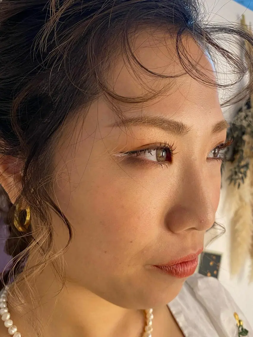 メイクアップの写真