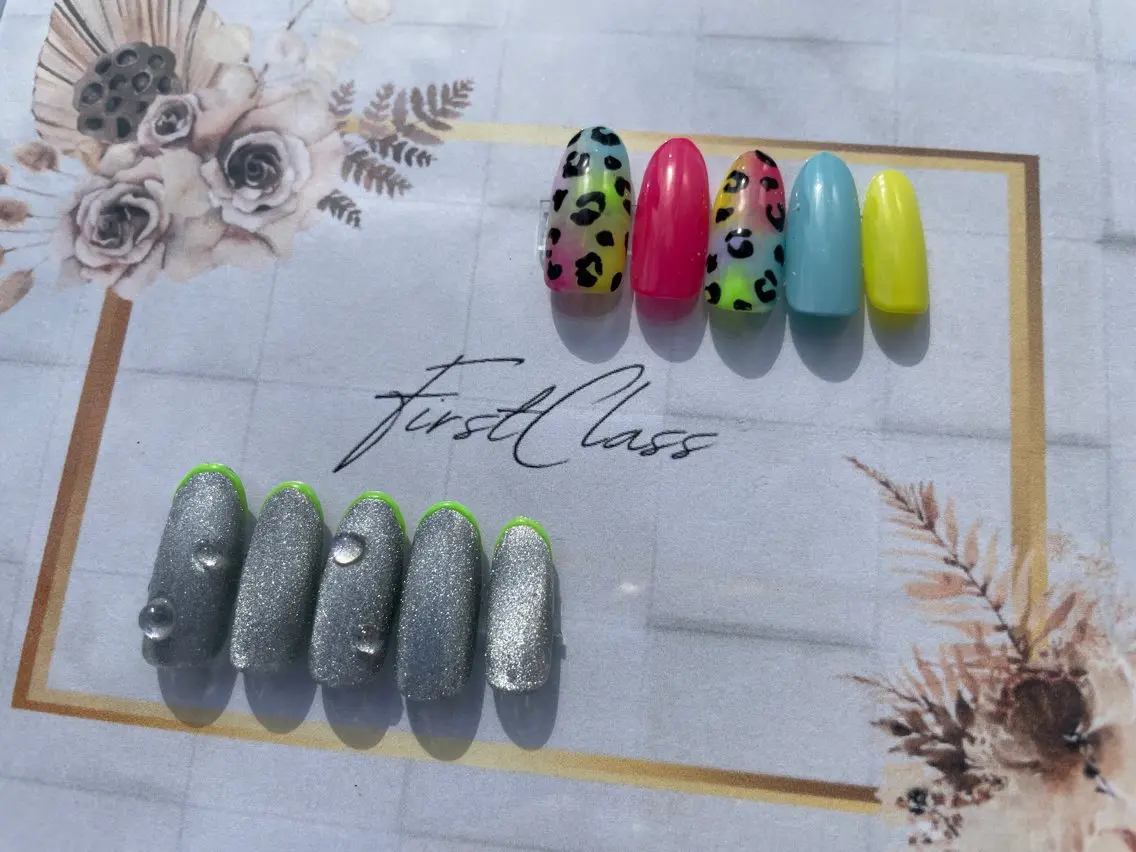 ネイル 長さ出し FIRSTCLASS YURiのネイルデザイン