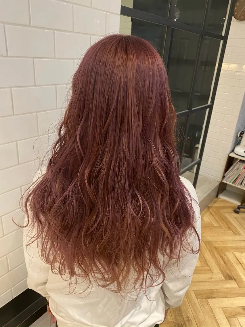 ロング カラー ヘアカラー 🌈髪質改善🌈 過去の1艶サラ体験✨のヘアスタイル