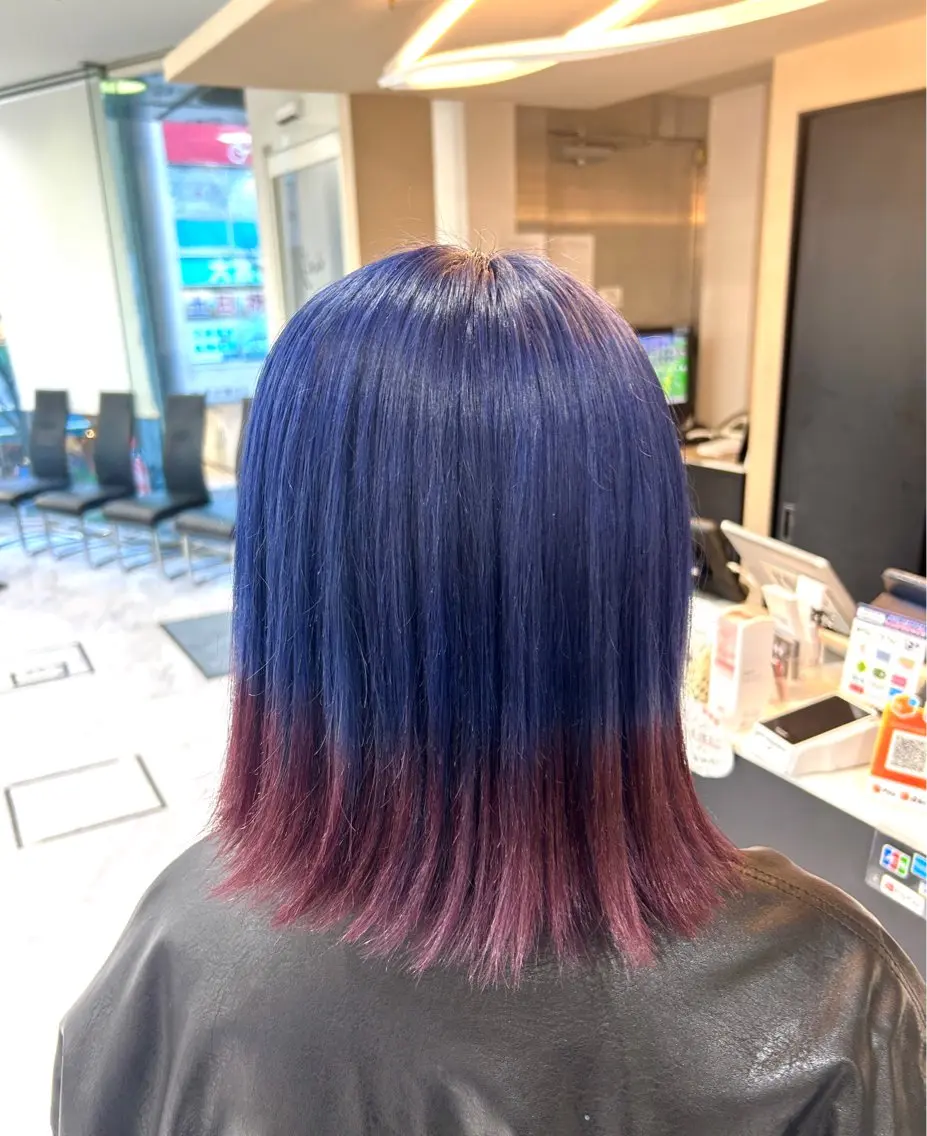 ミディアム ヘアカラー 🍊小川実里🍊 /カラーレイヤーのヘアスタイル