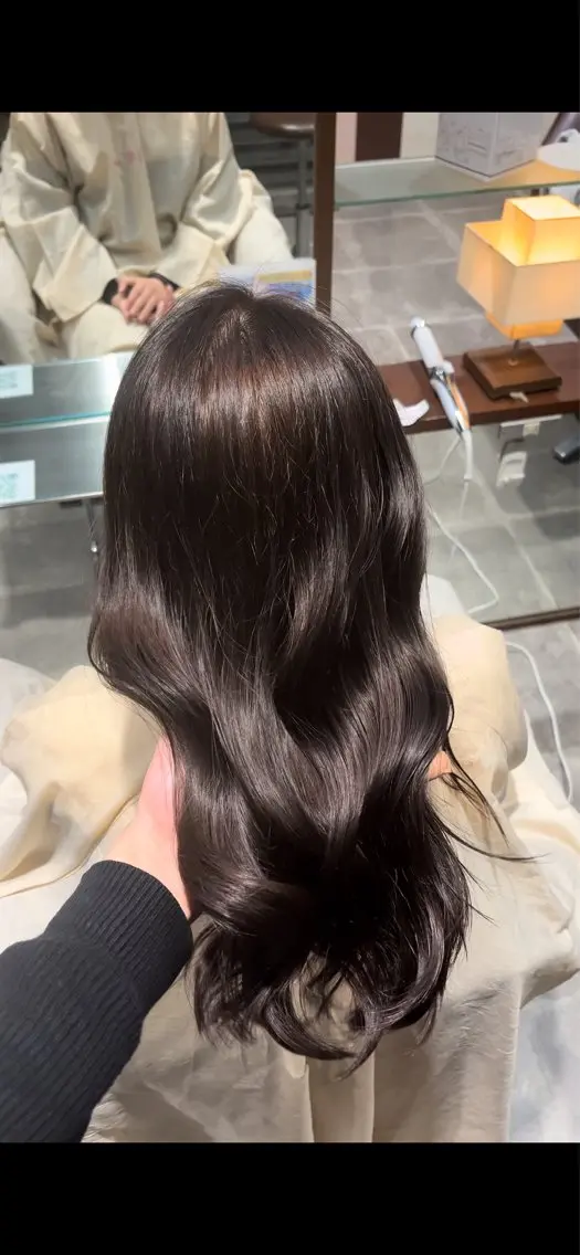 セミロング 髪質改善 田中大貴のヘアスタイル