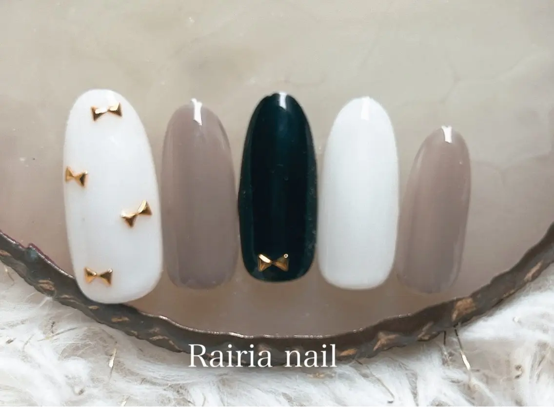 ネイル アートネイル ジェルネイル 持ち込み ニュアンスネイル パラジェル Rairia nail本八幡店のネイルデザイン
