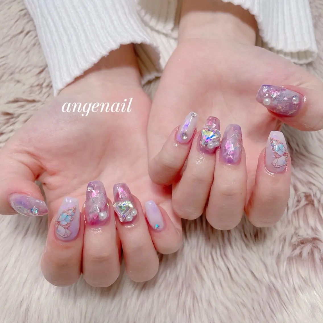 ネイル ハンドネイル オーナーネイリスト MAKIのネイルデザイン
