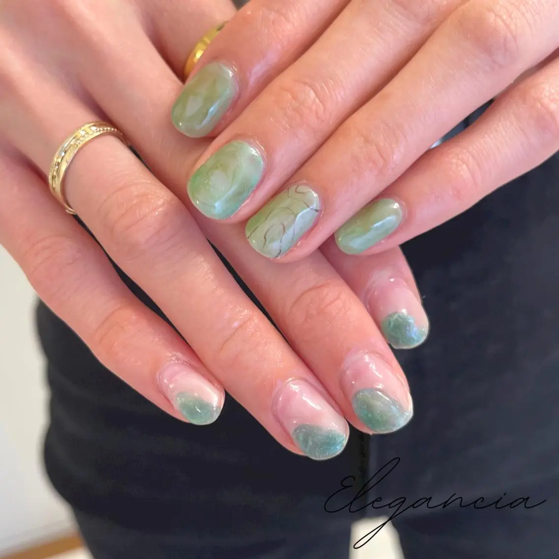 カラー ネイル Elegancia. Hiromiのネイルデザイン