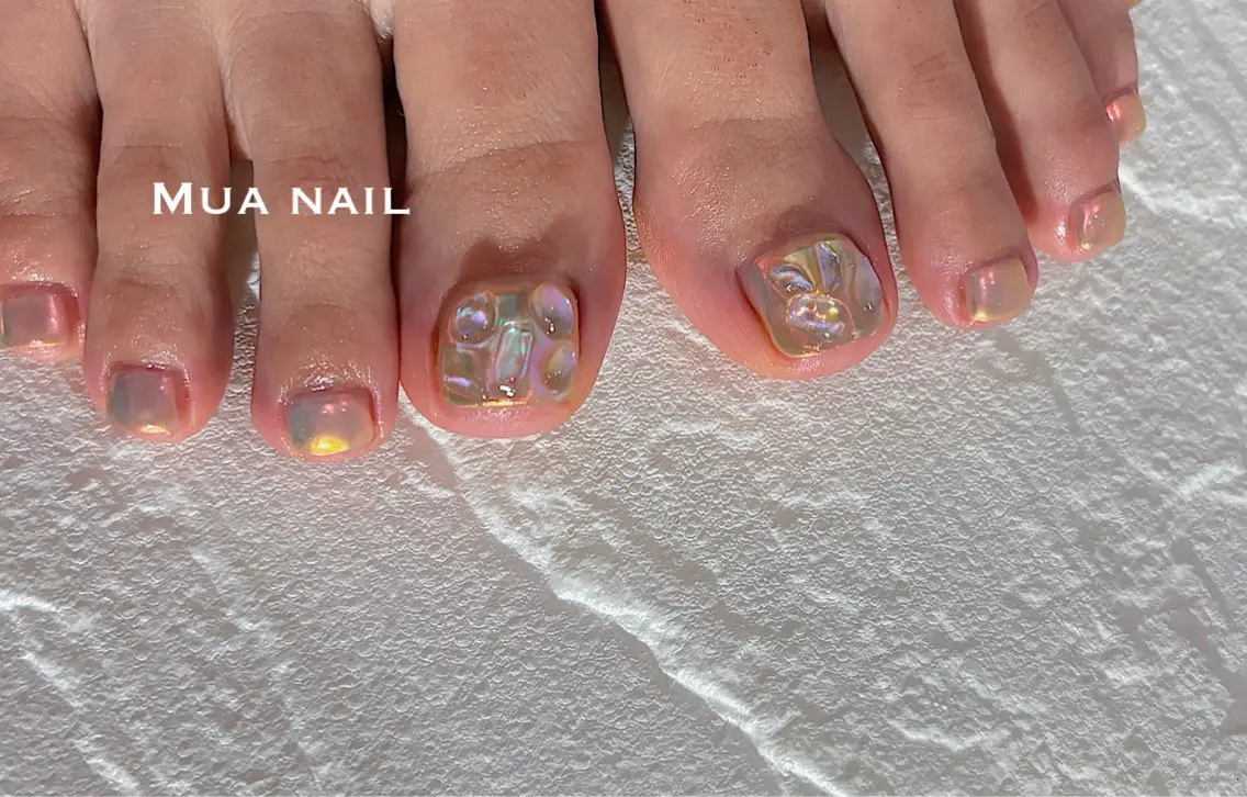 ネイル フットネイル mua nail mikiのネイルデザイン