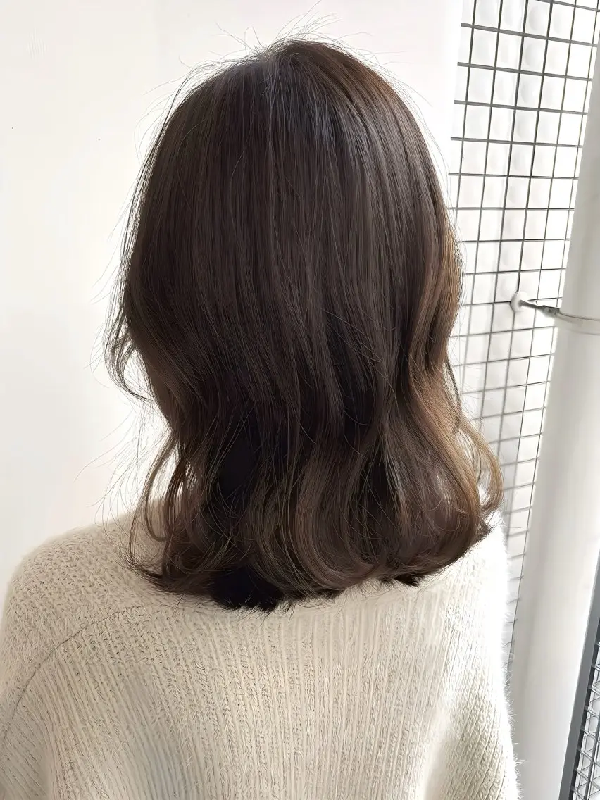 ミディアム カラー ヘアカラー トリートメント Large 都筑雅人のヘアスタイル