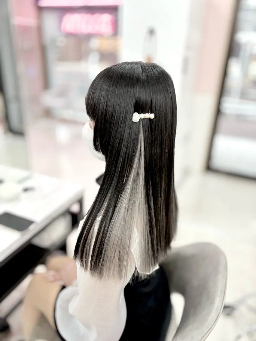 【✨️🌈シールエクステ 40枚🌈✨️】長さ調整カット付き🩵の写真