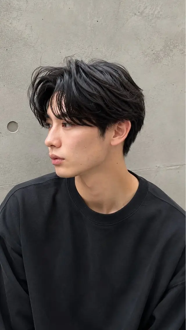 【メンズ限定‼️】メンズカット+ニュアンスパーマ✨️の写真