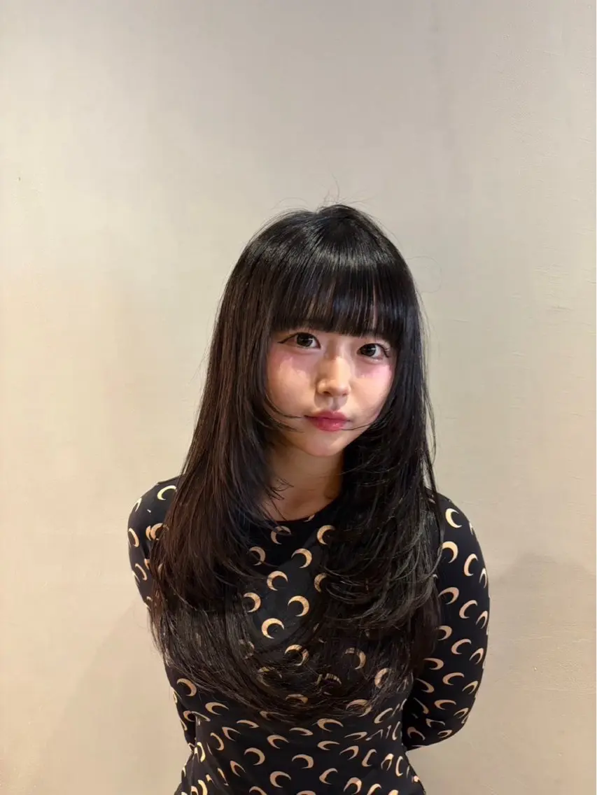 ロング 髪質改善 ヘアカラー 北の美容師 はるとのヘアスタイル